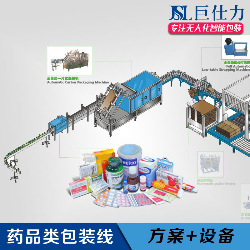 藥品類包裝線 醫(yī)品類包裝線